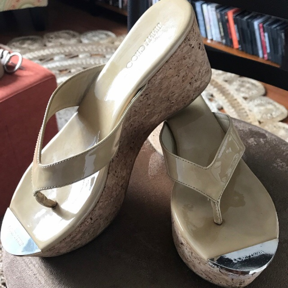 Jimmy Choo wedges, great condition.
